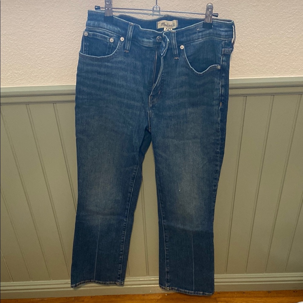 Madewell Mid Rise Kick Out Jeans